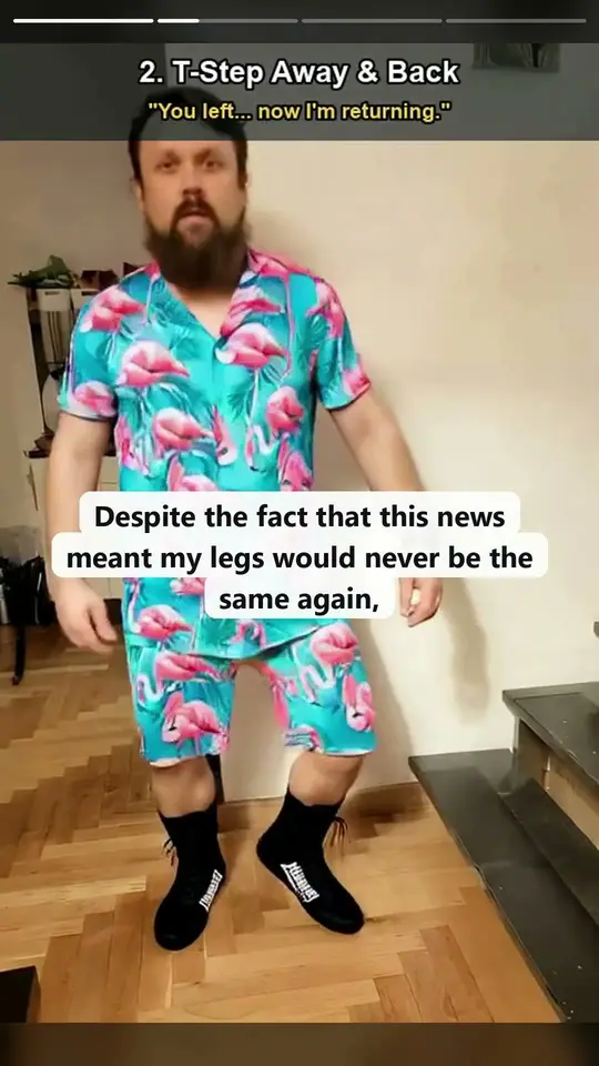 Kadr z angielskiej wersji filmu o diagnozie i tańcu shuffle